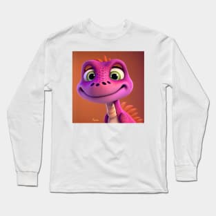 Baby Dinosaur Dino Bambino - Aria Long Sleeve T-Shirt